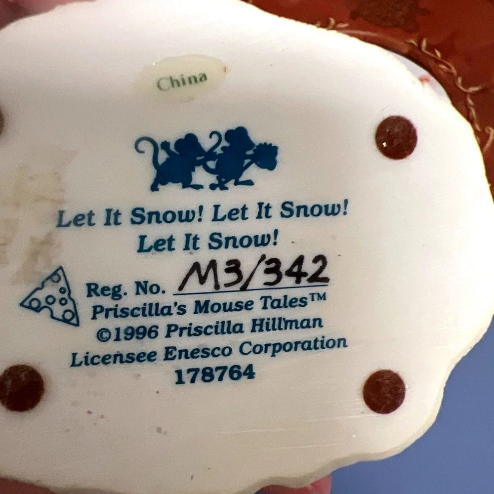 Enesco Pricilla's Mouse Tales 